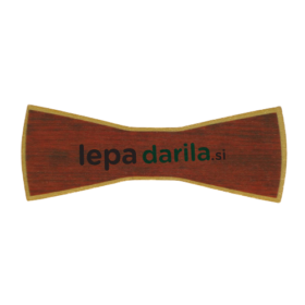 Lesen metuljček + vaš napis