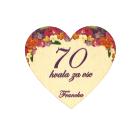 Lesen srček ob praznovanju