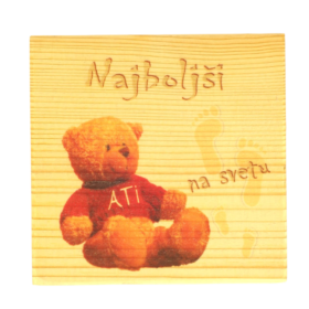 Najboljši ati na svetu, stojalce iz masivnega lesa