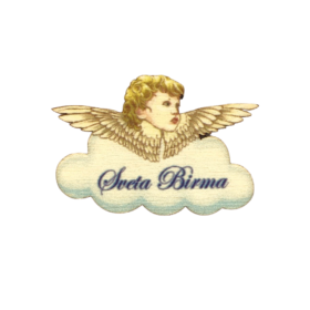 Lesen ANGEL za sveto birmo v modri ali roza barvi