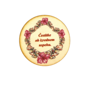 Lesen krog "Čestitke ob izrednem uspehu"