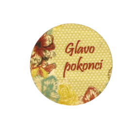Glavo pokonci - lesen krog (več možnosti)