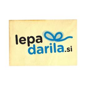 Lesena razglednica z vašo fotografijo
