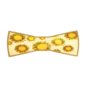 Lesen metuljček z motivom sončnic