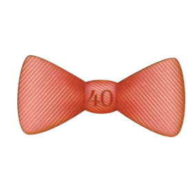 Lesen metuljček za 40. rojstni dan