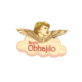 Lesen ANGEL za sveto obhajilo v roza ali modri barvi