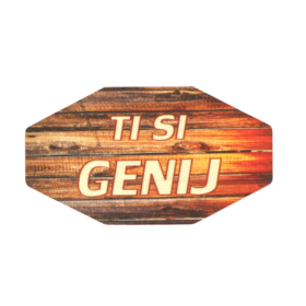 Ti si genij - lesen osemkotnik