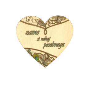 Zame si nekaj posebnega - lesen srček