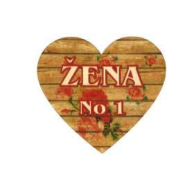 Lesen srček za najboljšo ženo