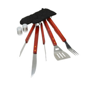 7 delni gril set s predpasnikom BBQ