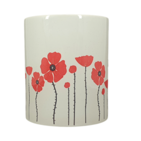 Lonček s cvetnim motivom