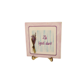 Za lepši dan - okrasna ploščica keramik dekor