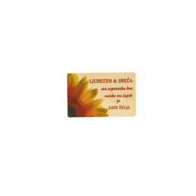 Lesen magnetek / dekoracija z lepo mislijo (več možnosti)