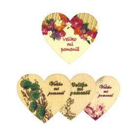 Lesen srček "Veliko mi pomeniš"