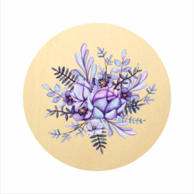 Lesen okrasek z zimskim cvetjem