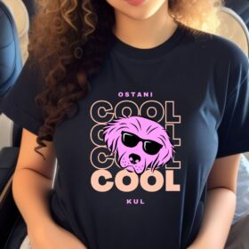 Ženska črna majica Cool